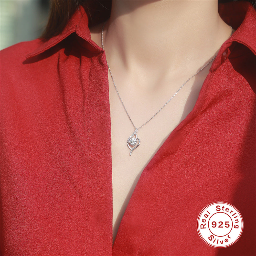 Ultra-Sparkling Moissanite Necklace – wholesale moissanite jewelry