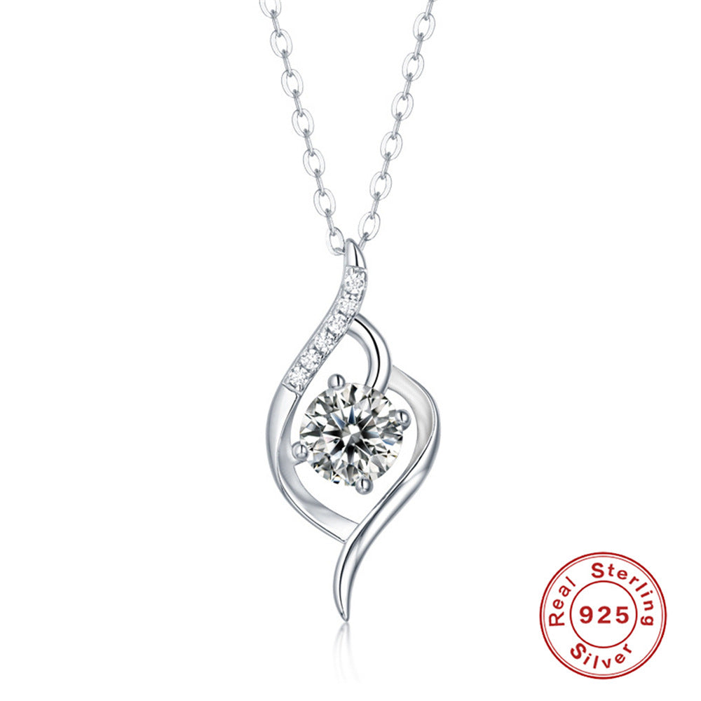 Ultra-Sparkling Moissanite Necklace – image 5