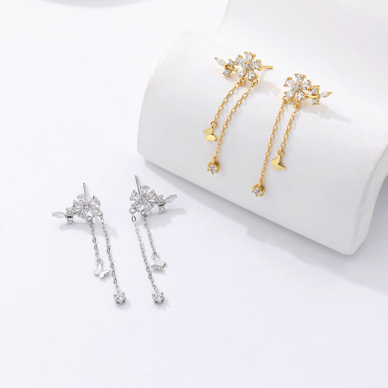 Zircon Drop Earrings – trendy earrings wholesale