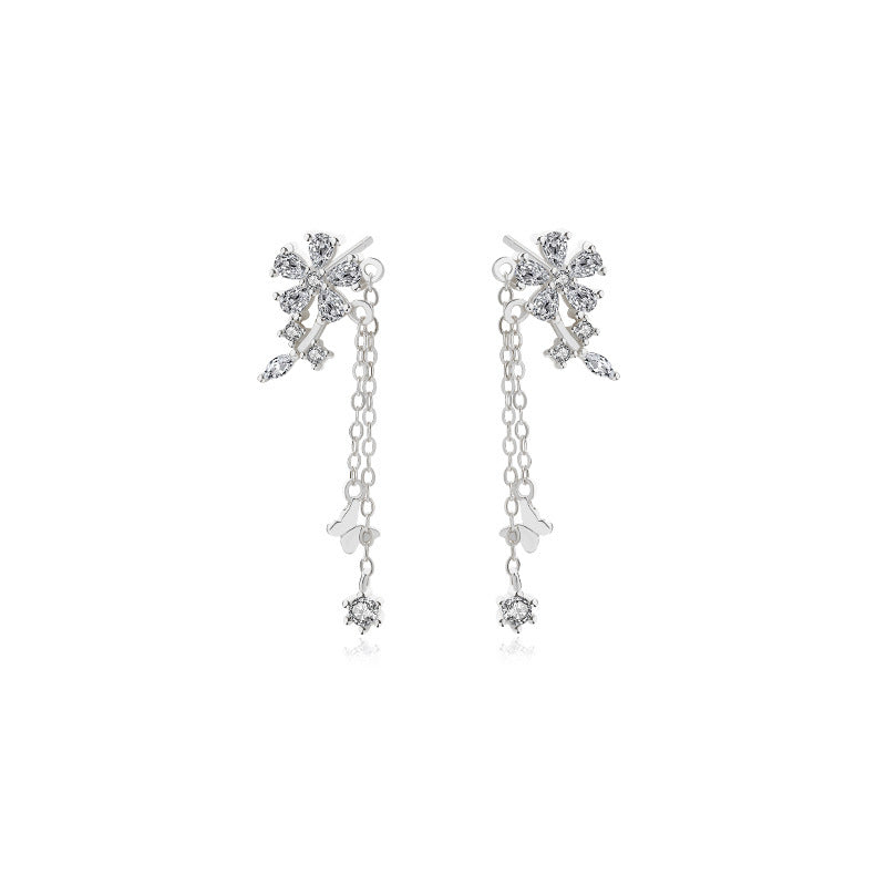 Zircon Drop Earrings – image 5