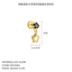 YCE471 / Golden
