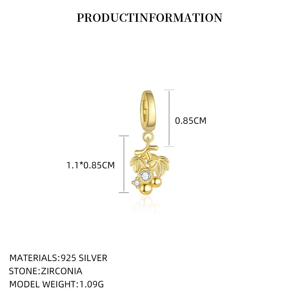 Zircon Fruit Pendant – image 10