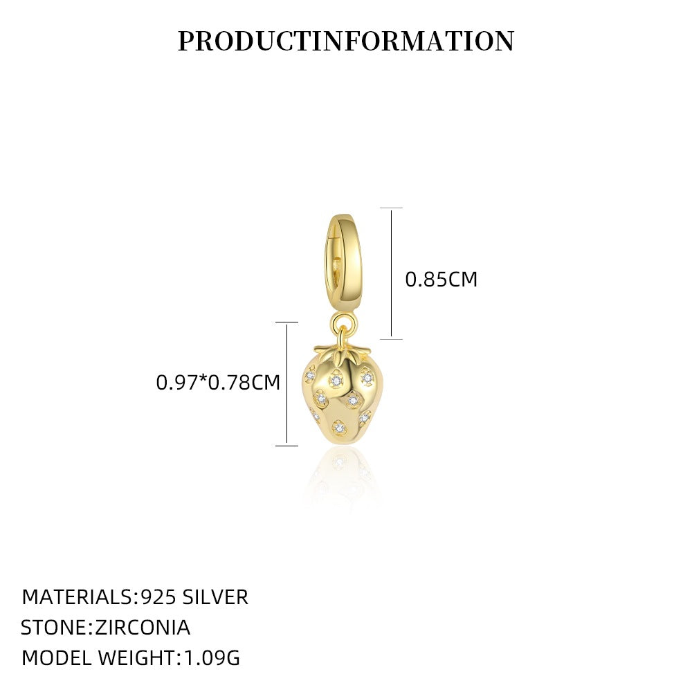 Zircon Fruit Pendant – image 6