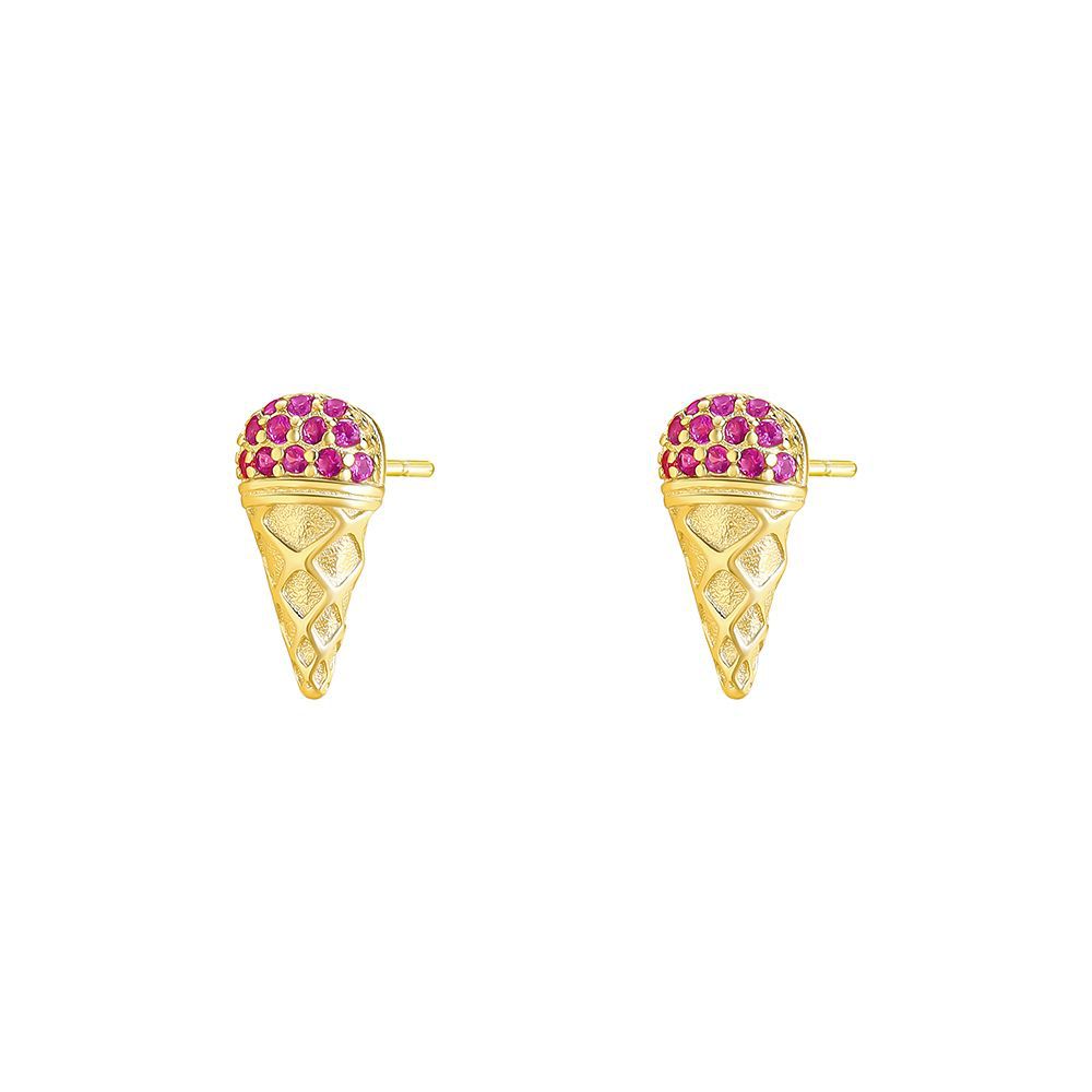 Zircon Stud Earrings YCE336 – image 10
