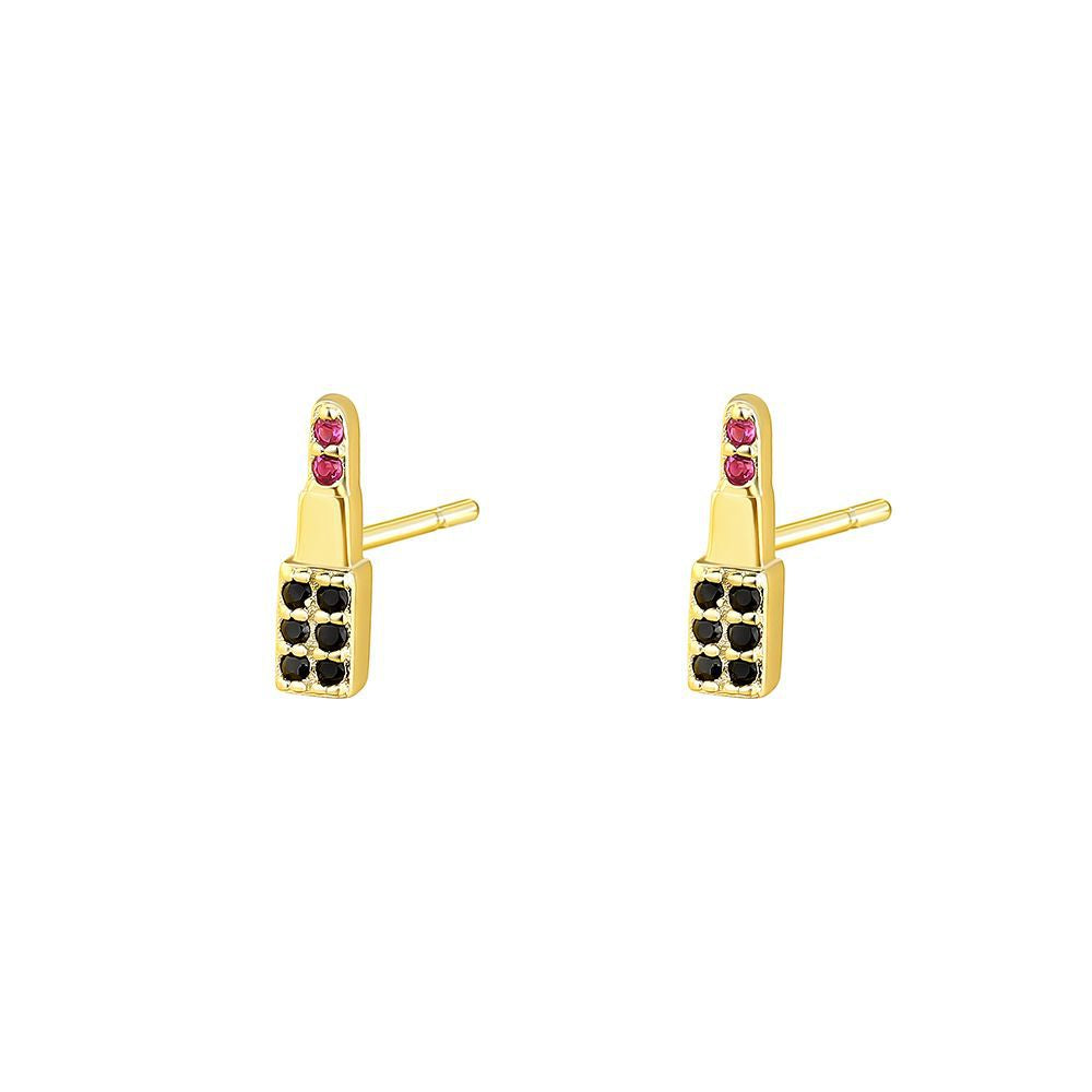Zircon Stud Earrings YCE336 – image 6