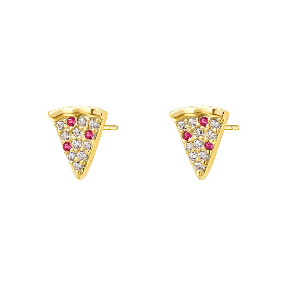 Zircon Stud Earrings YCE336 – image 9