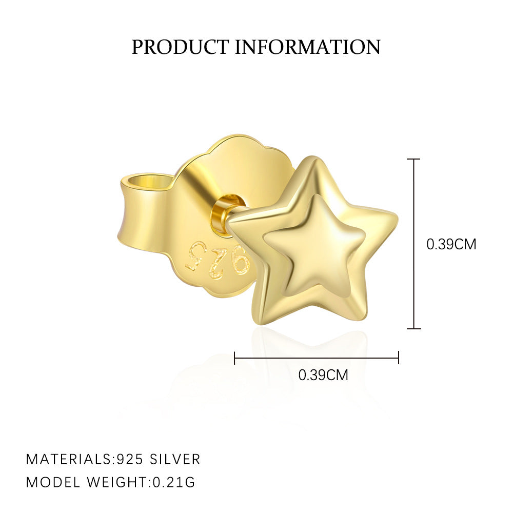 Zircon Stud Earrings YCE322 – image 5