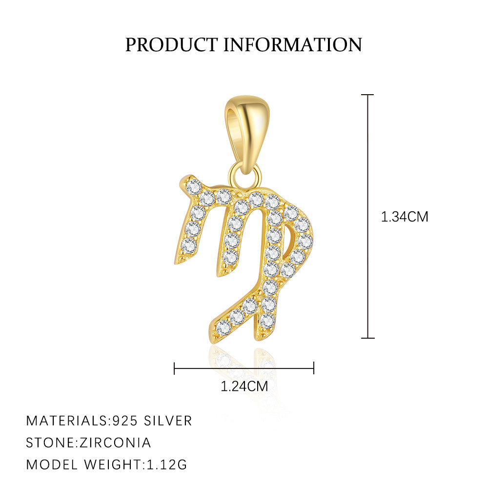 Zircon Zodiac Pendant – image 11