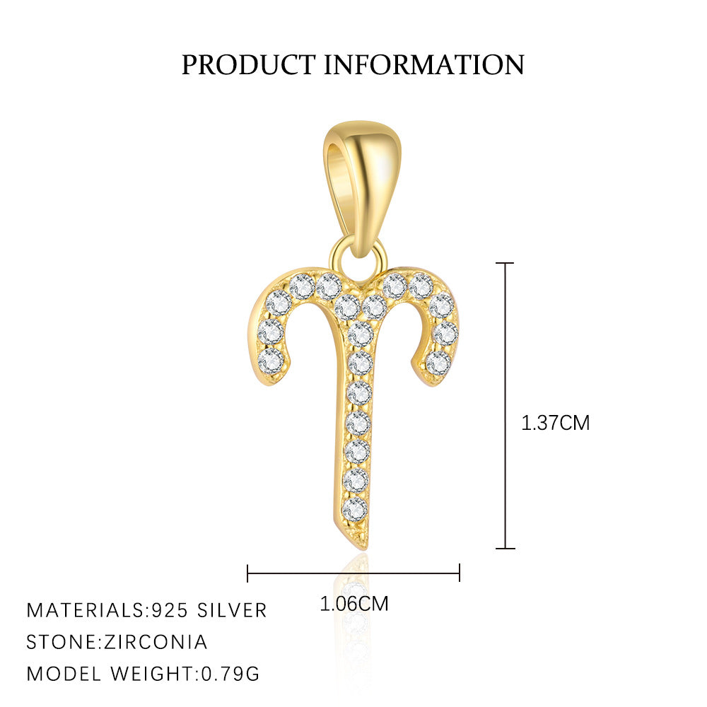 Zircon Zodiac Pendant – image 6