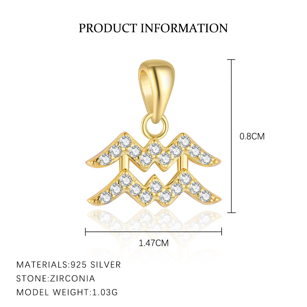 Zircon Zodiac Pendant – image 8