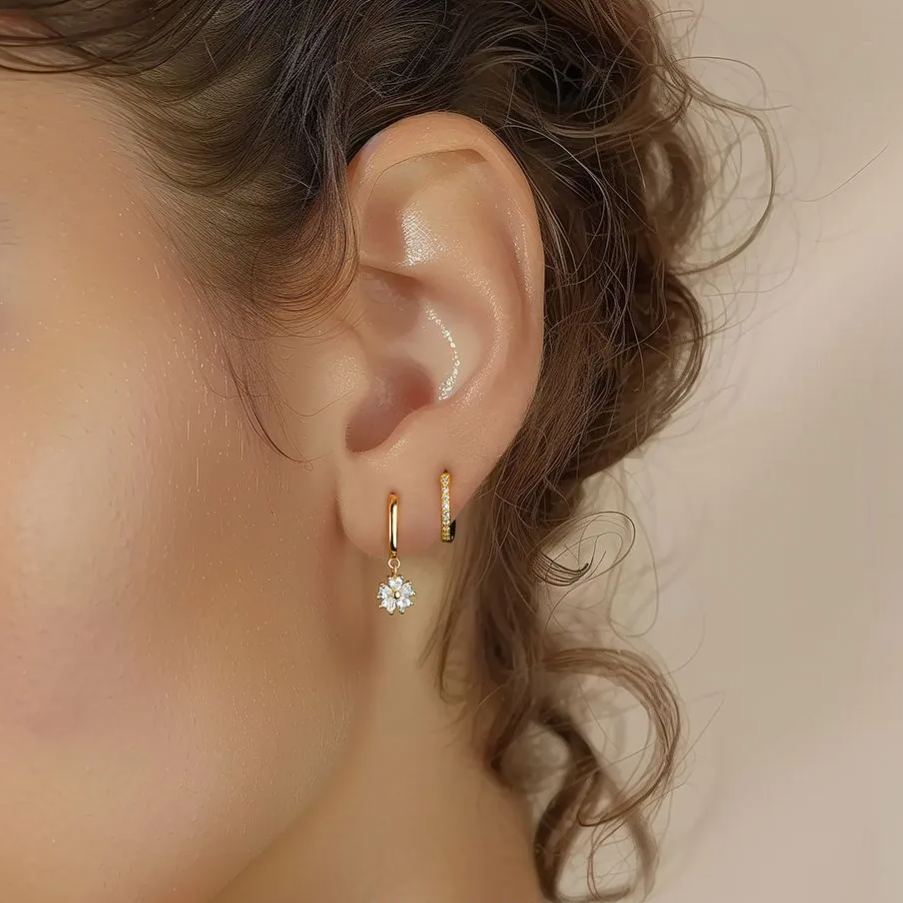 Zirconia Earrings Set YCE226 – jewellery set wholesale