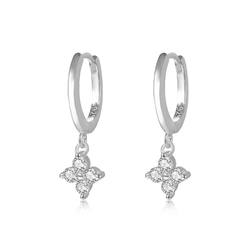 Zirconia Earrings Set YCE229 – image 5